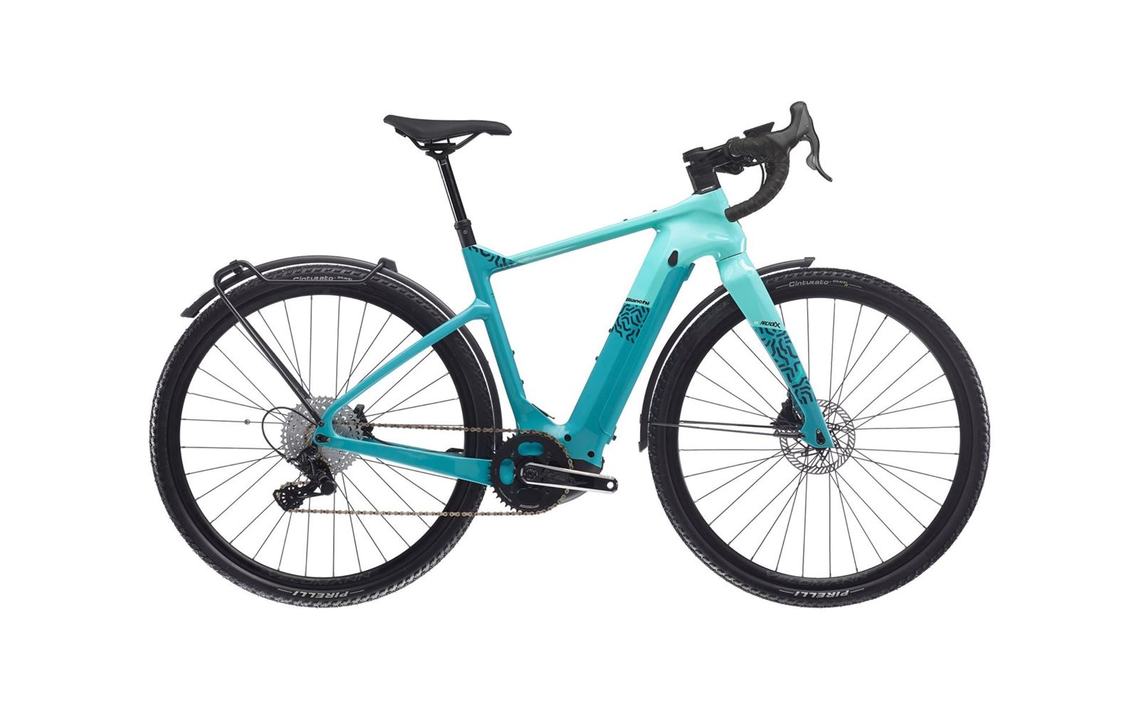 BIANCHI e-Arcadex Tourer - GRX 600 1x11sp BICICLETA ELECTRICA GRAVEL GLACIER FULL GLOSSY - Imagen 1