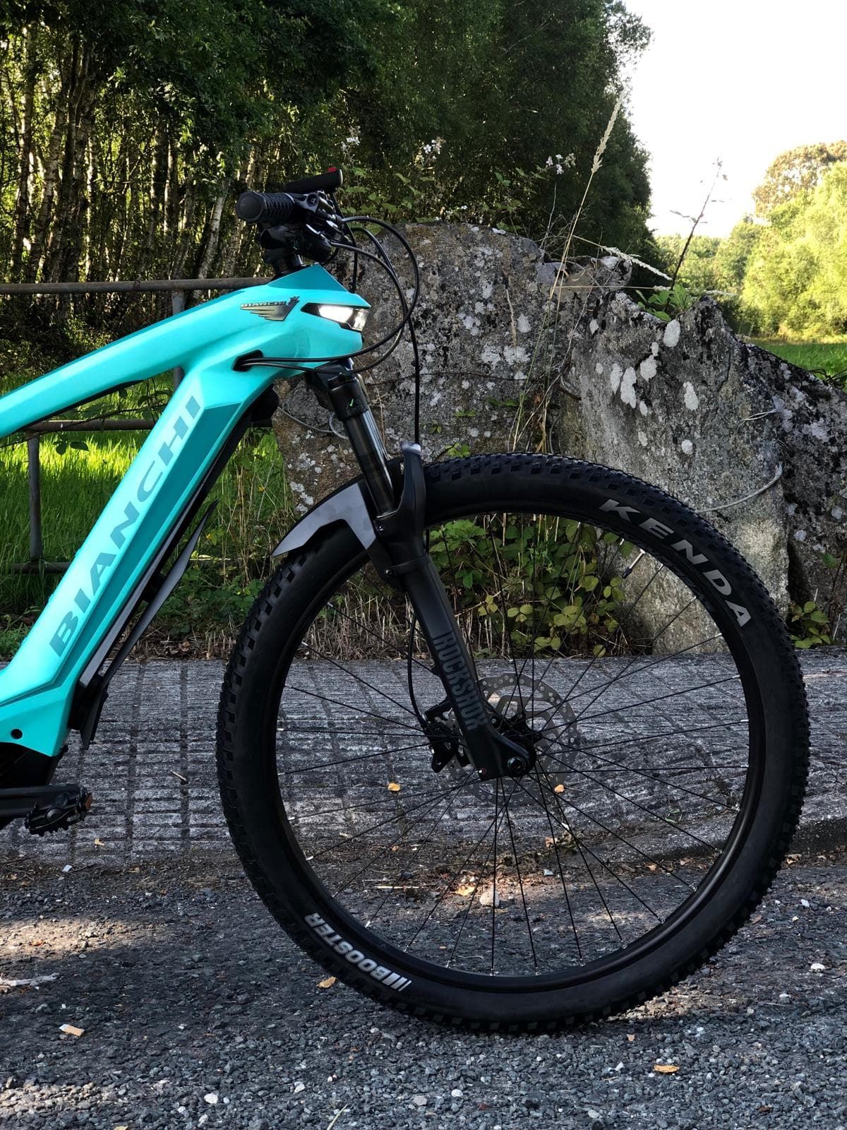 BIANCHI E-OMNIA X-TYPE BICICLETA ELECTRICA Dark Celeste Full Matt - Imagen 12