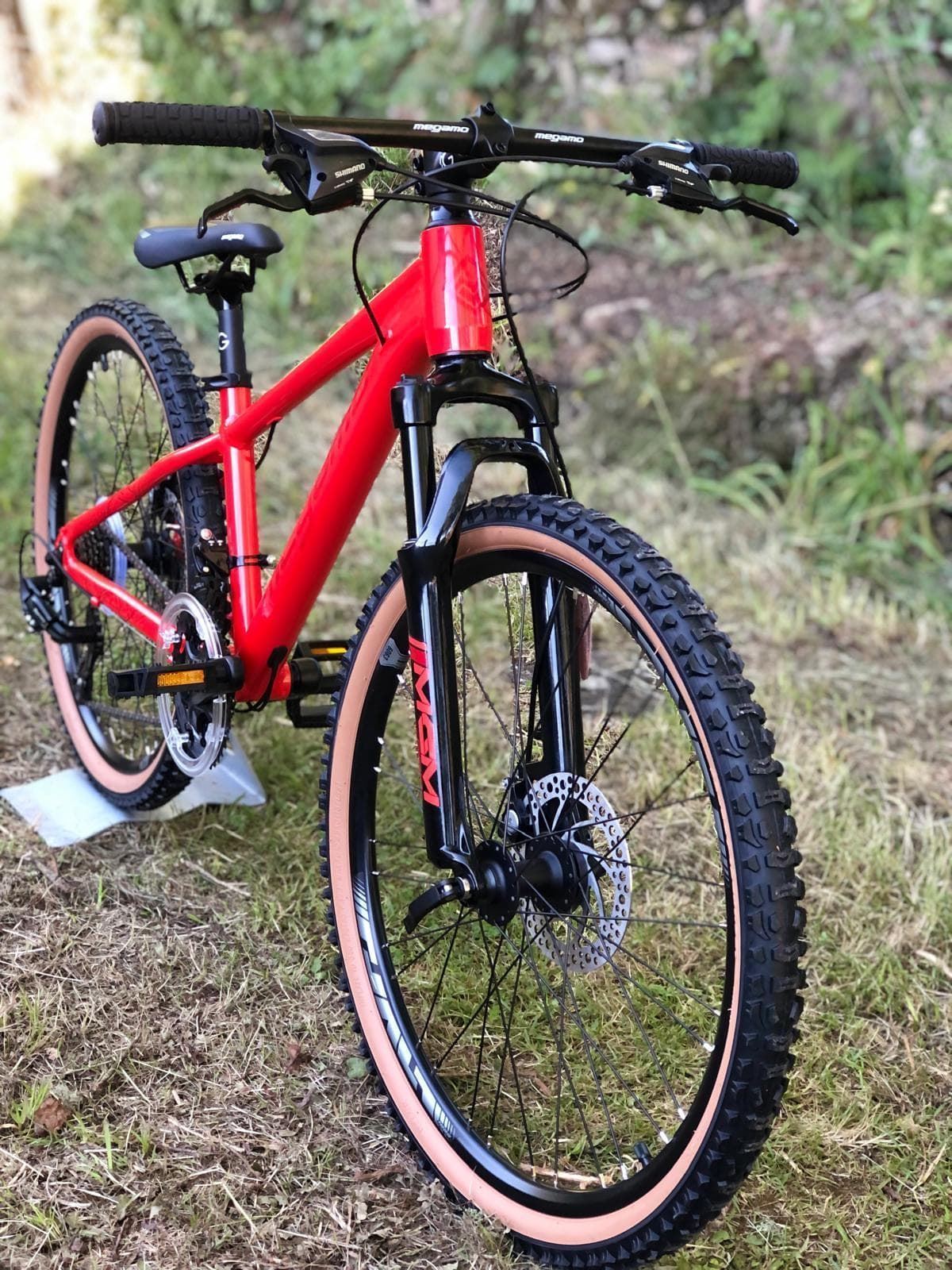 Bicicleta Infantil 24" MEGAMO KU4. ROJO - Imagen 2