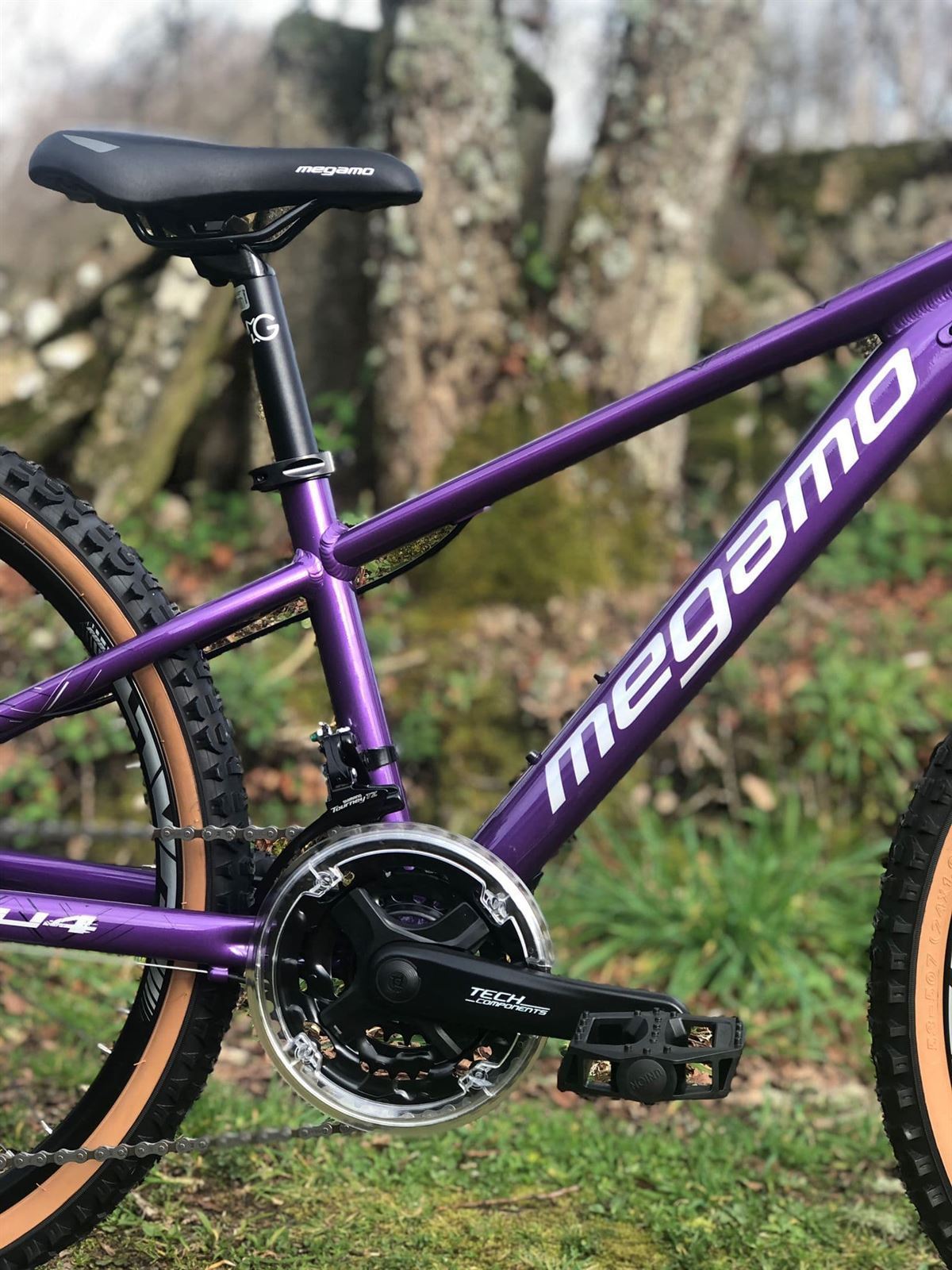 Bicicleta Infantil 24" MEGAMO KU4. VIOLETA - Imagen 4