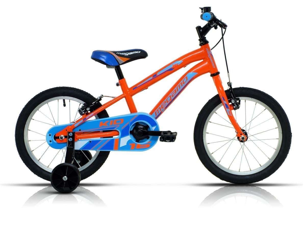 Bicicleta Infantil MEGAMO MTB 16¨KID (23) - "Naranja/Azul" - Imagen 1