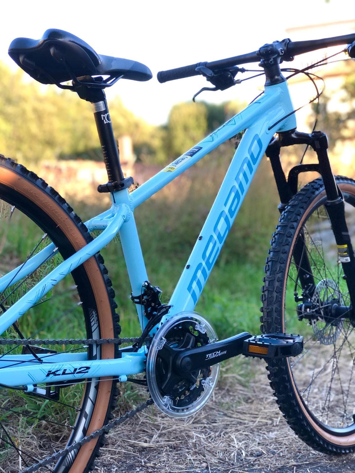 Bicicleta MTB 26¨MEGAMO KU2, COLECCIÓN 2024, "AZUL CLARO" - Imagen 1