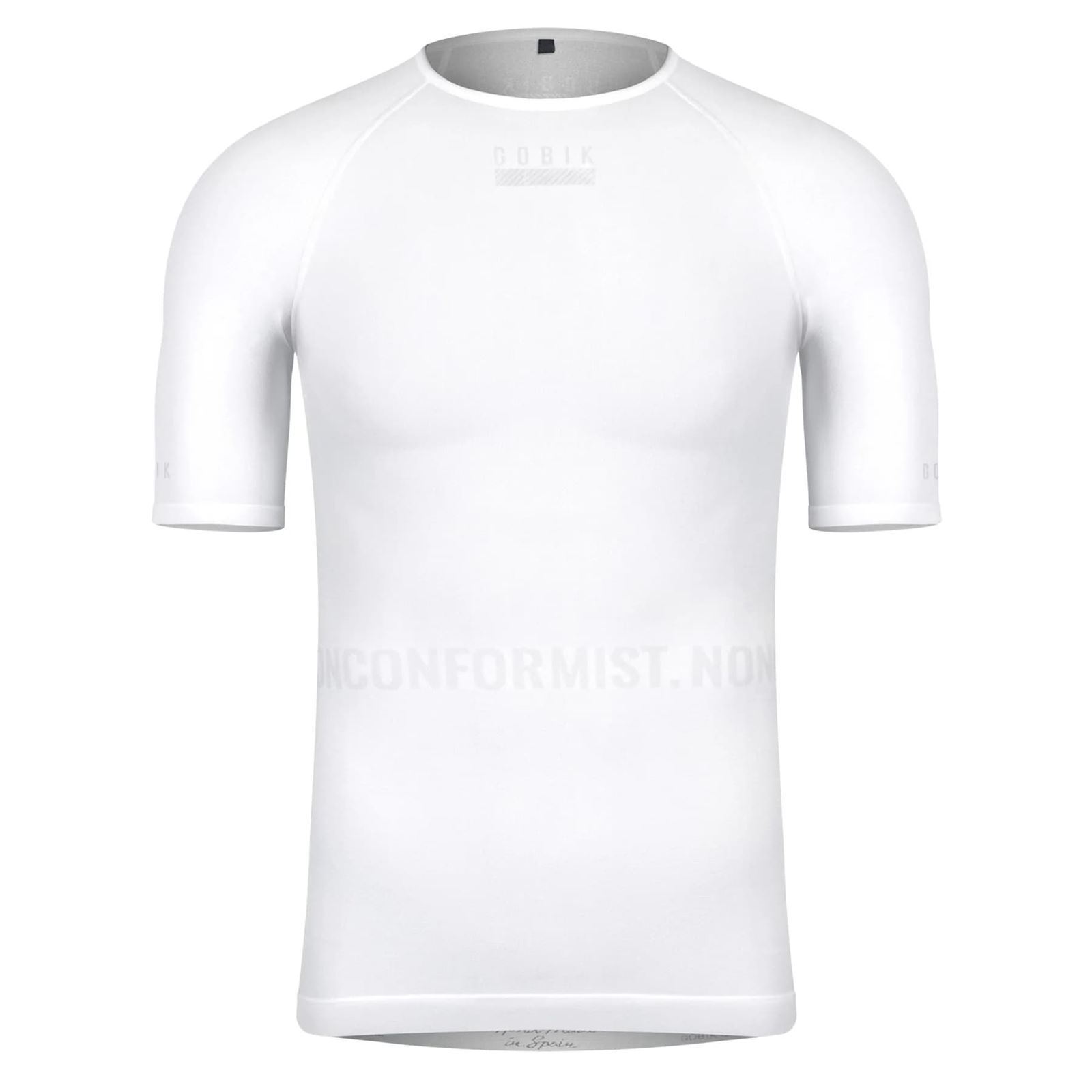 Camiseta interior térmica manga corta en fibra de hombre