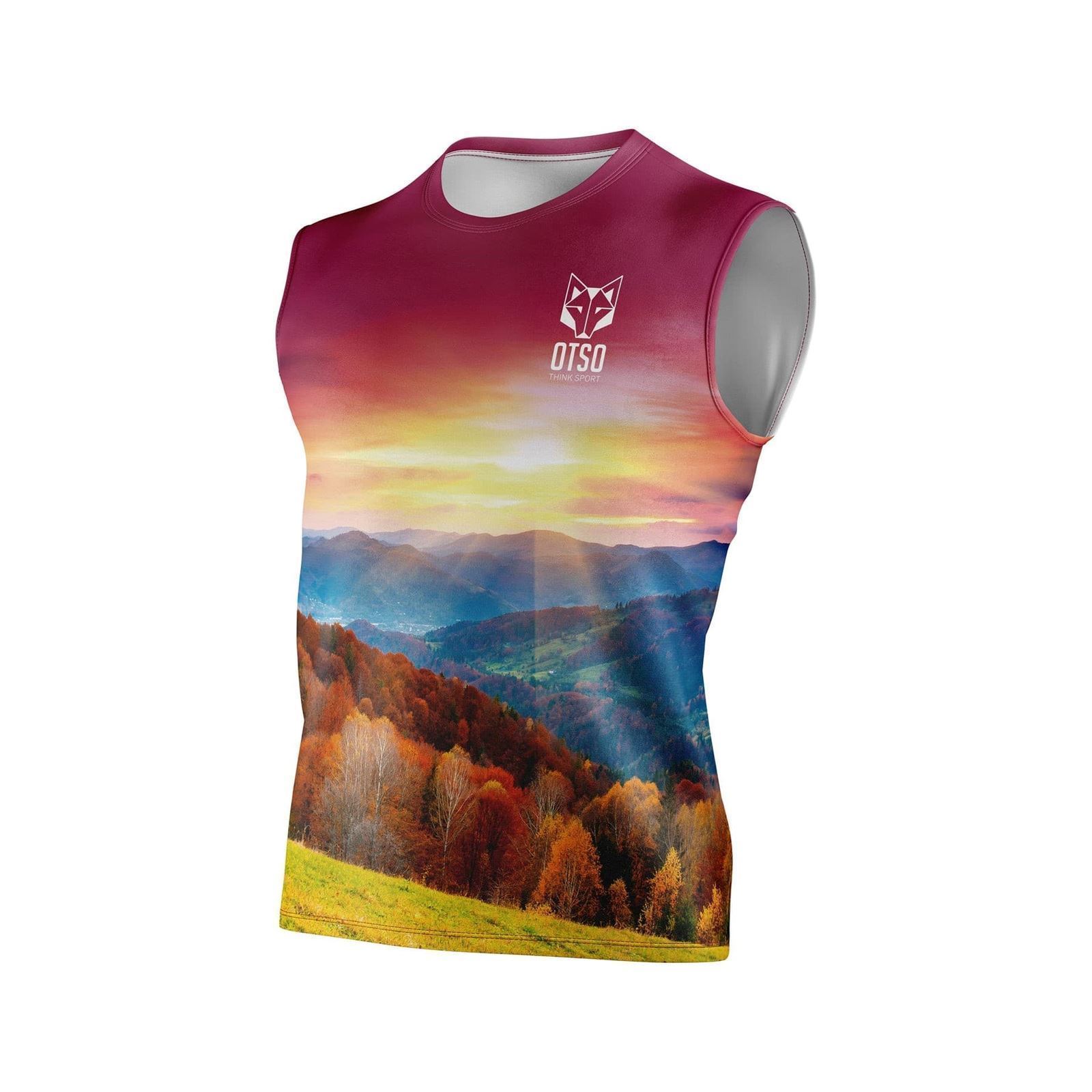 Camiseta Running OTSO Sin Mangas Hombre Autumn. ÚLTIMA UNIDAD!! TALLA M - Imagen 1