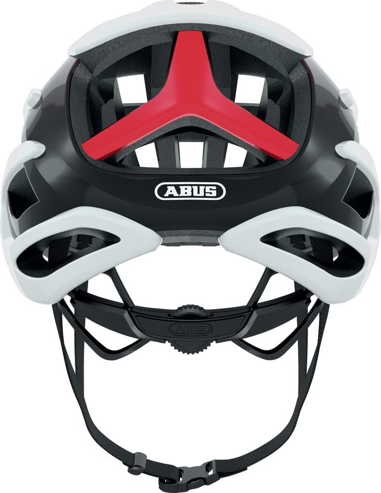 CASCO ABUS AirBreaker white red - Imagen 2