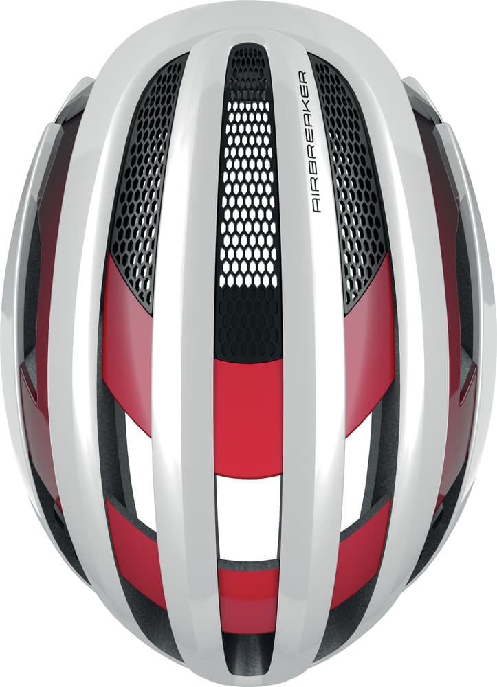 CASCO ABUS AirBreaker white red - Imagen 4