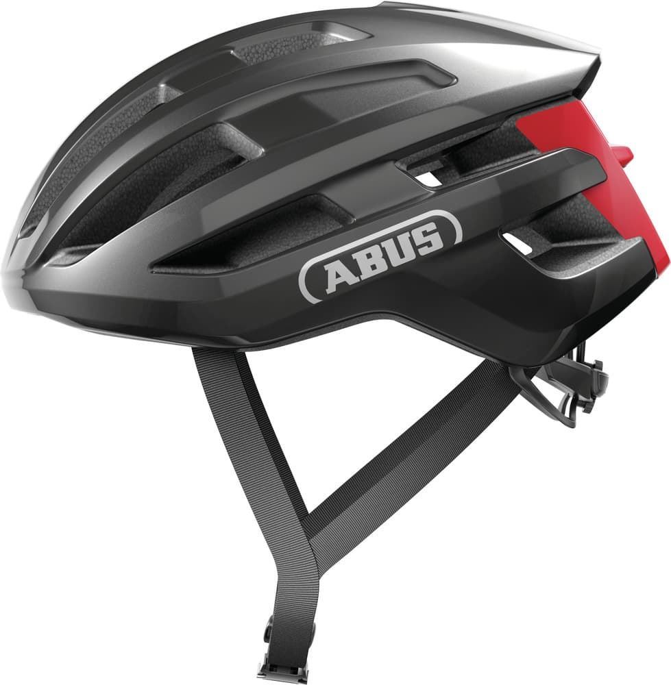 CASCO ABUS POWERDOME  titan/rojo - Imagen 1