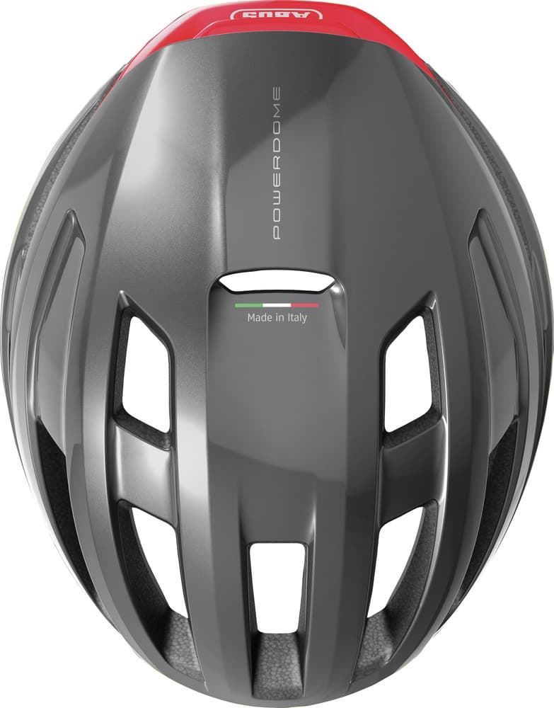 CASCO ABUS POWERDOME  titan/rojo - Imagen 2