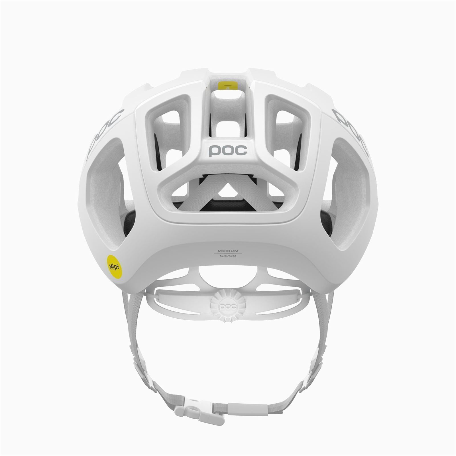 Casco POC  VENTRAL AIR MIPS "Hydrogen White Matt". ÚLIMA UNIDAD TALLA S!!! - Imagen 4