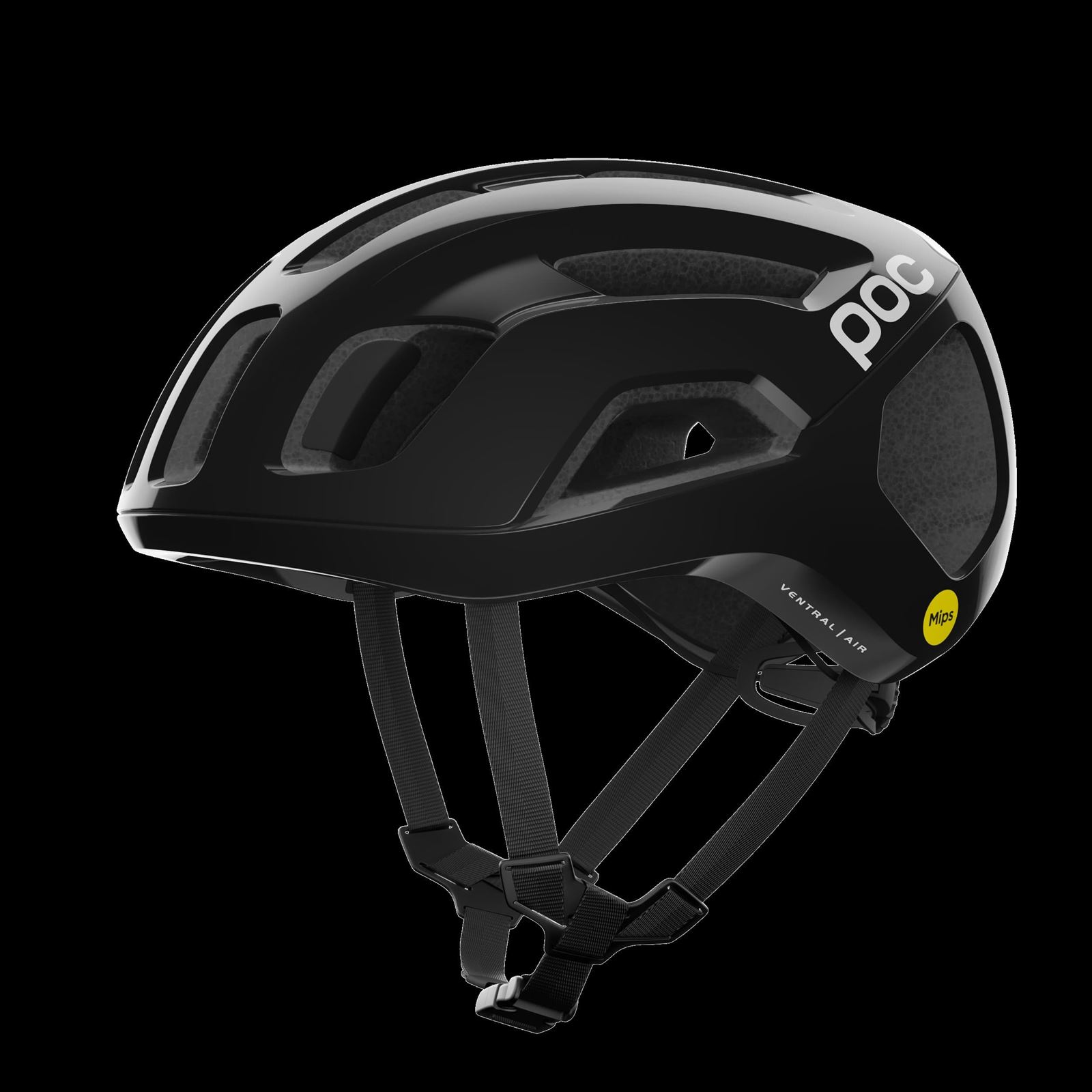 Casco POC  VENTRAL AIR MIPS. NEGRO BRILLO - Imagen 1