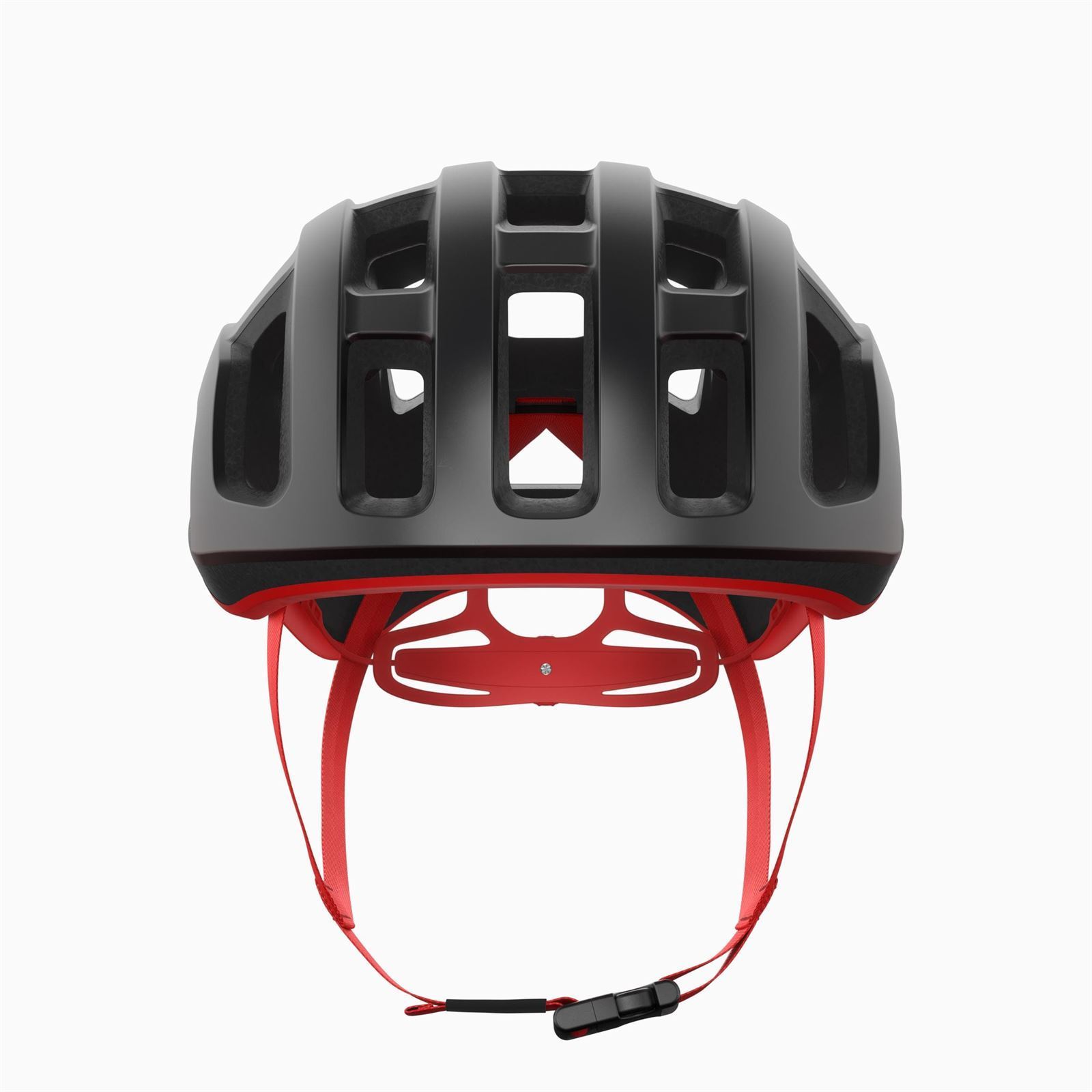 Casco POC VENTRAL LITE. NEGRO/ROJO MATE - Imagen 2