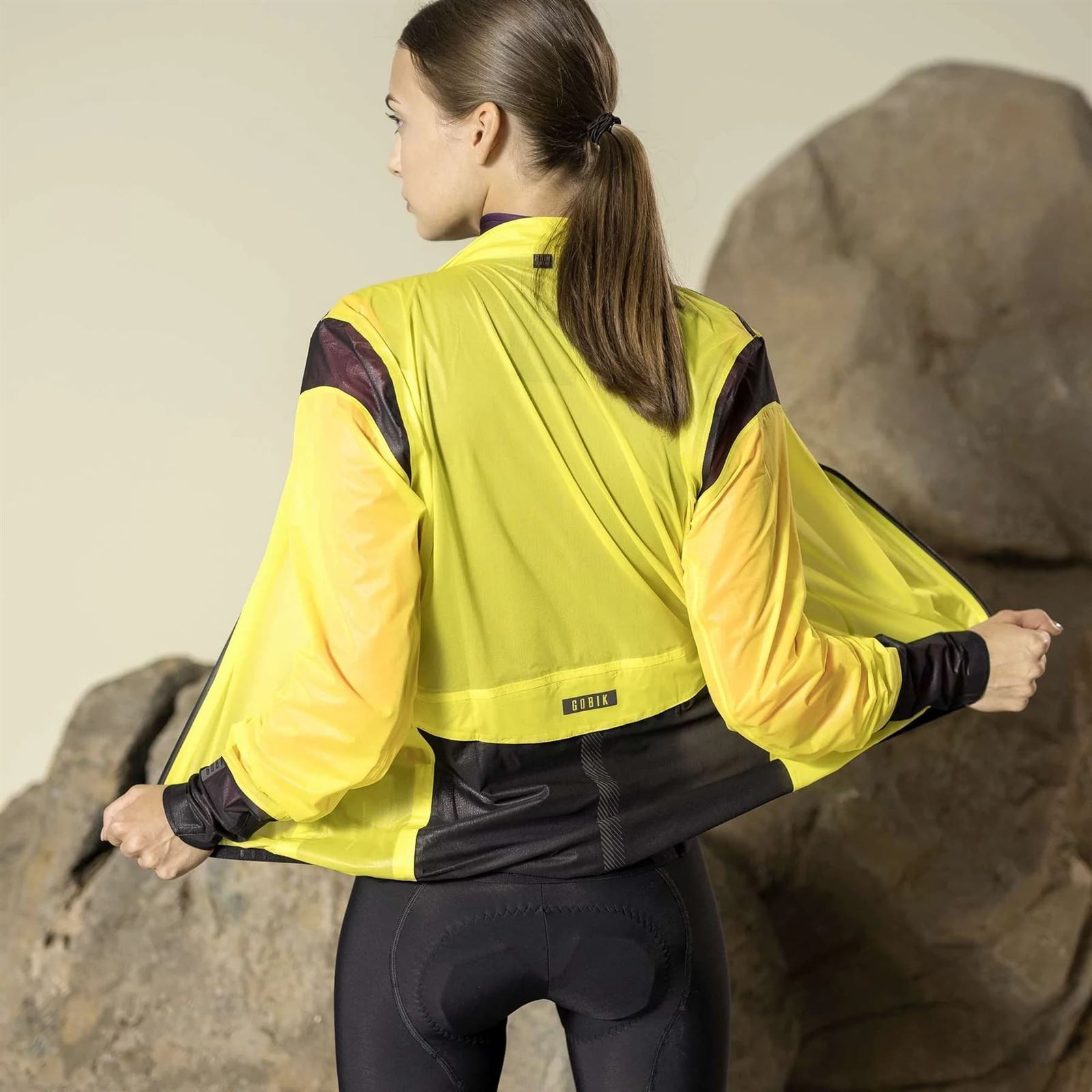 CHAQUETA LIGERA IMPERMEABLE GOBIK PLUVIA UNISEX "CITRONELL". ÚLTIMAS UNIDADES TALLA S Y M!!! - Imagen 3