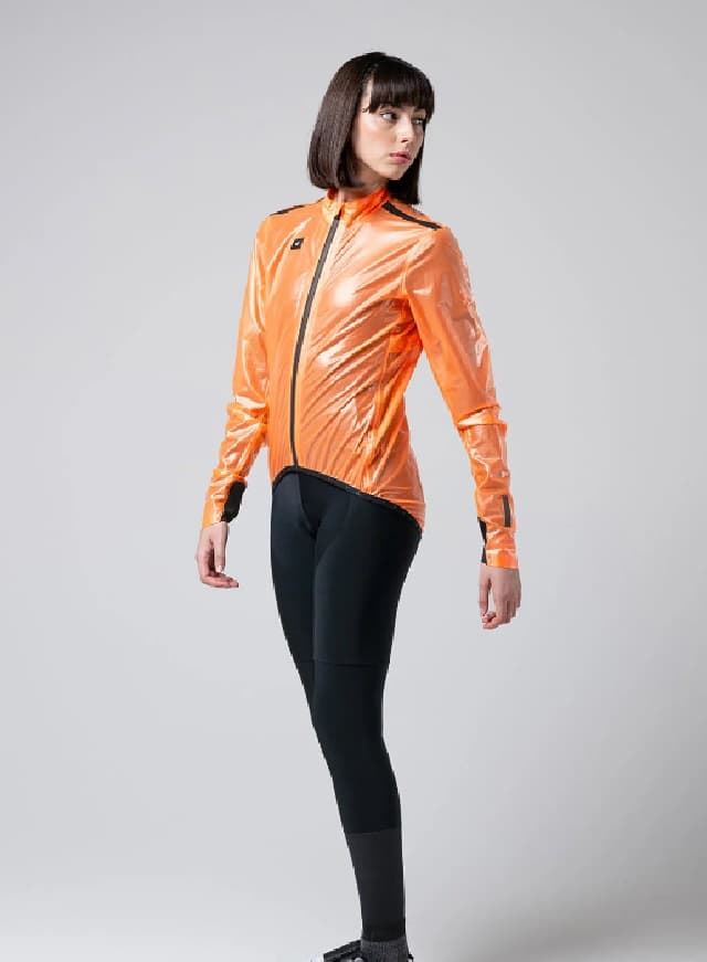 Cortaviento/Impermeable GOBIK Unisex Pluvia 2.0 Blazing Orange - Imagen 2