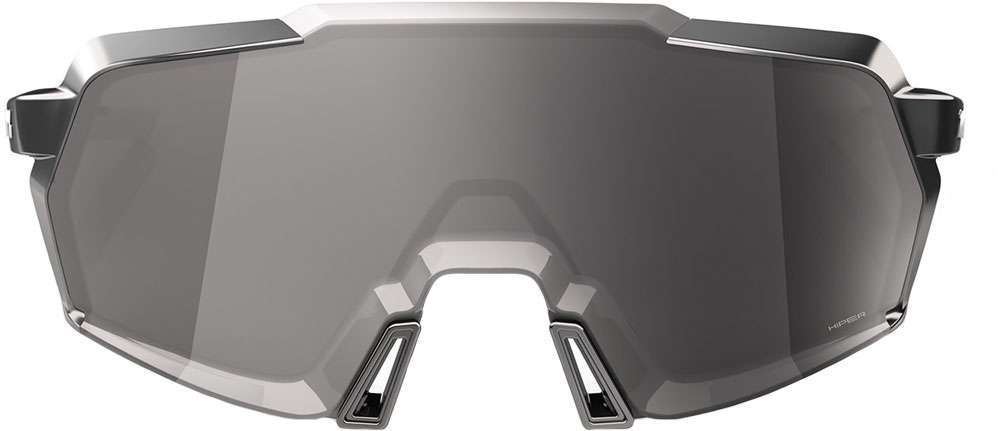 Gafas deportivas 100% Korbin Hiper Silver Mirror - Gris metalizado - Imagen 2