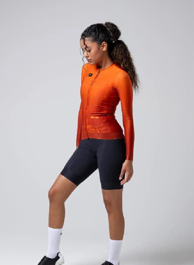 Maillot GOBIK UNISEX Manga Larga CX PRO 3.0 Burnt Orange - Imagen 2