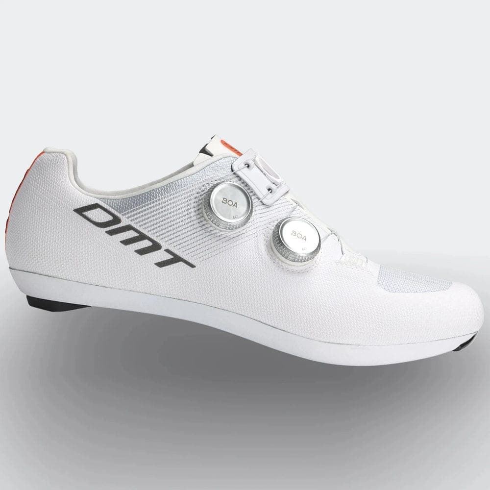 NUEVA ZAPATILLA DMT KR0 EVO BLANCO/PLATA + CALCETINES DMT CLASSIC RACE DE REGALO - Imagen 4