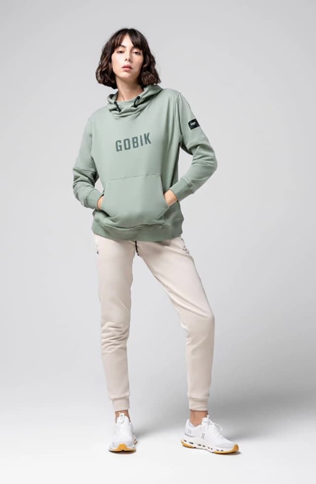 SUDADERA CON CAPUCHA GOBIK MUJER  Trailblaze Iceberg Green - Imagen 1